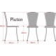 Krzesło metalowe Pluton Kliber