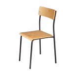 Krzesło metalowe szkolne Kliber