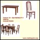 zestaw 20 Drewmix Stół Wenus P-5 + krzesła Piano