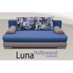 Kanapa, tapczan Luna Hollywood niebieski - Kulak