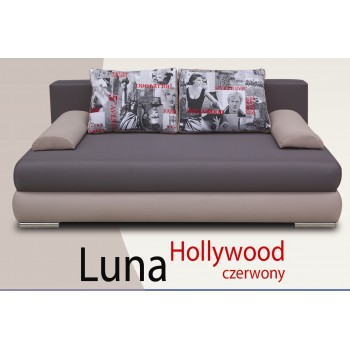 Kanapa Luna Hollywood czerwony Kulak