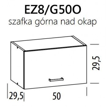Eliza EZ8/G50 szafka okap górna 50 BogFran